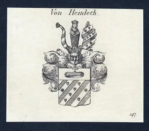 Von Heinleth - Heinleth Wappen Adel coat of arms heraldry Heraldik