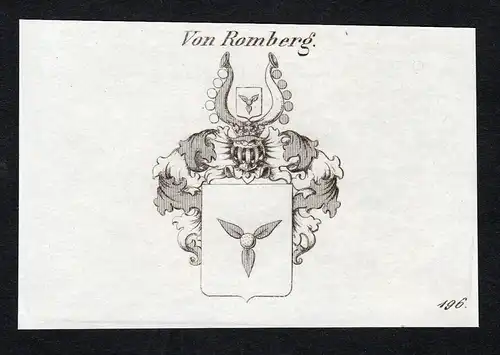 Von Romberg - Romberg Westfalen Wappen Adel coat of arms heraldry Heraldik