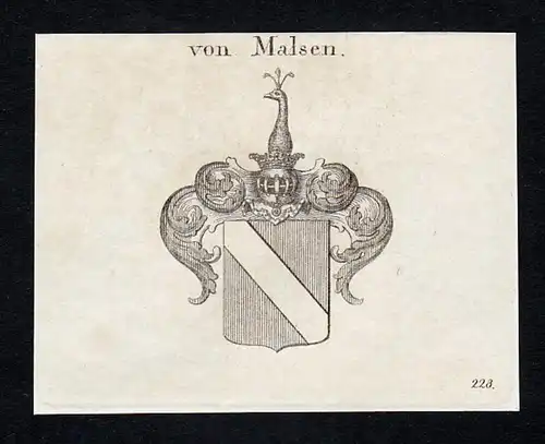 Von Malsen - Malsen Geldern Wappen Adel coat of arms heraldry Heraldik