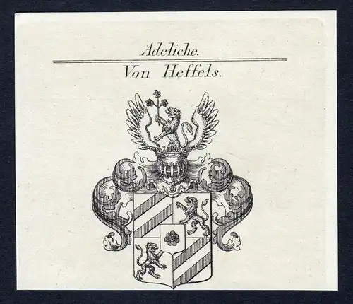 Von Heffels - Heffels Wappen Adel coat of arms heraldry Heraldik