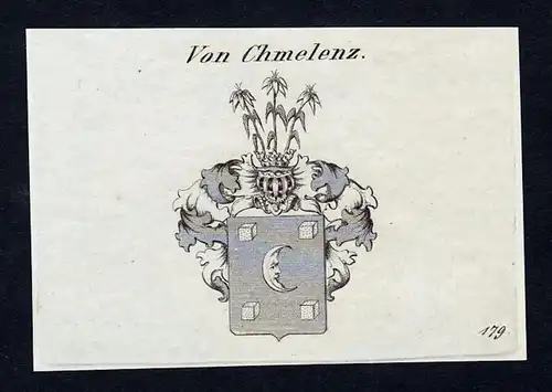 Von Chmelenz - Chmelenz Pommern Wappen Adel coat of arms heraldry Heraldik