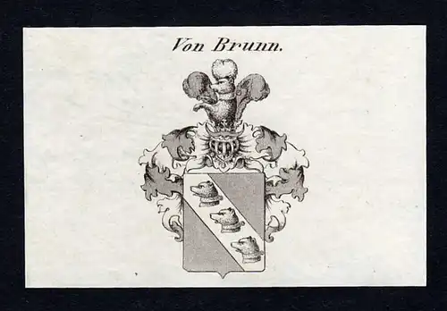 Von Brunn - Brunn Havelland Wappen Adel coat of arms heraldry Heraldik
