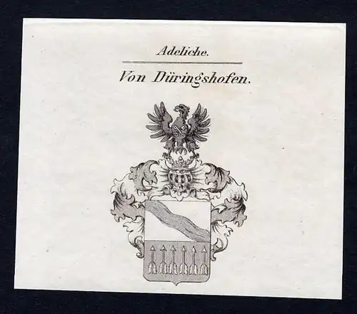 Von Düringshofen - Düringshofen Diringshofen Wappen Adel coat of arms heraldry Heraldik