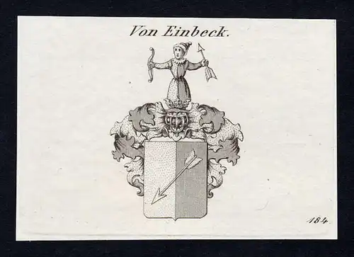 Von Einbeck - Einbeck Niedersachsen Wappen Adel coat of arms heraldry Heraldik
