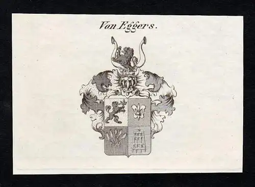 Von Eggers - Eggers Wappen Adel coat of arms heraldry Heraldik