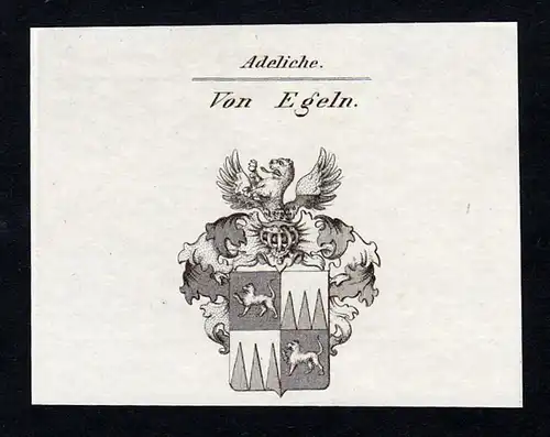 Von Egeln - Egeln Sachsen-Anhalt Wappen Adel coat of arms heraldry Heraldik