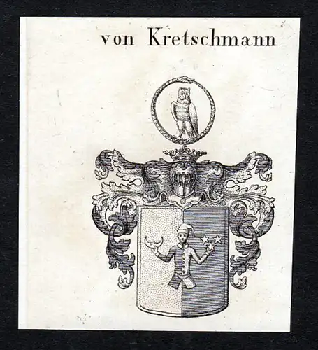 Von Kretschmann - Theodor Kretschmann Politiker Wappen Adel coat of arms heraldry Heraldik