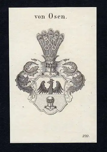 Von Osen- Osen Wappen Adel coat of arms heraldry Heraldik