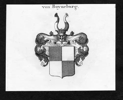 Von Boyneburg - Boyneburg Bemmelsberg Bemmelsburg Bömmelsberg Boineburg Bömeneburg Wappen Adel coat of arms