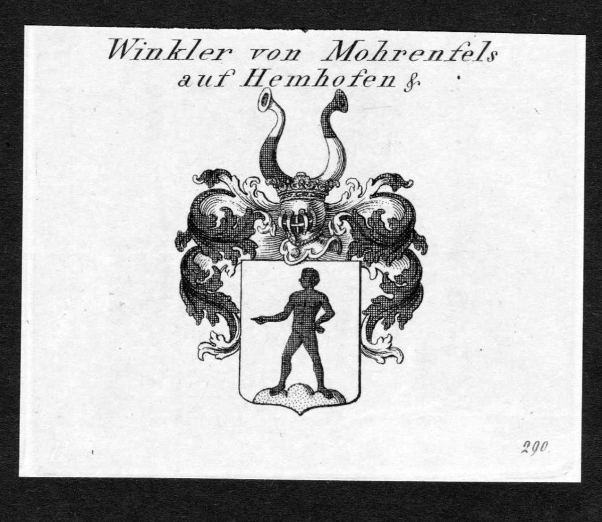 Winkler von Mohrenfels auf Hemhofen Winkler Winckler von Mohrenfels