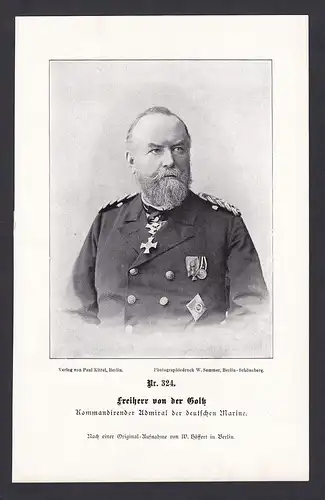 Freiherr von der Goltz.