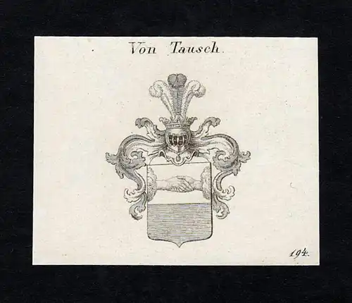 Von Tausch - Tausch Italien Wappen Adel coat of arms heraldry Heraldik