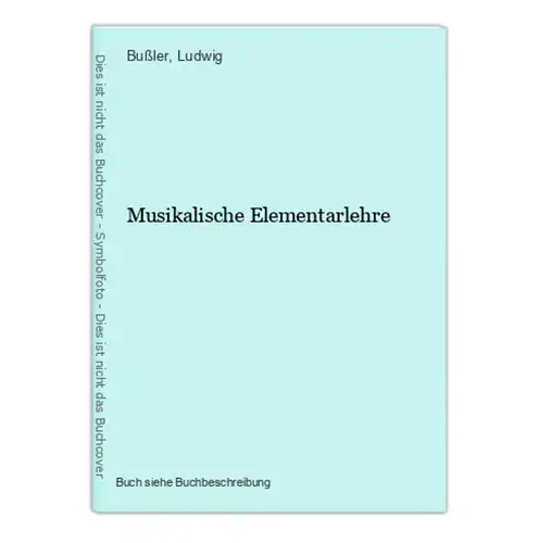 Musikalische Elementarlehre