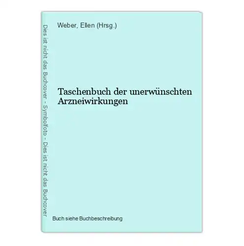 Taschenbuch der unerwünschten Arzneiwirkungen