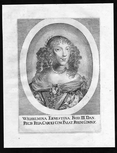 Wilhelmina Ernestina - Princess Wilhelmine Ernestine of Denmark (1650-1706) Wilhelmine Ernestine von Dänemark