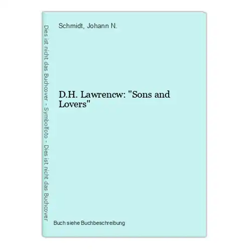 D.H. Lawrencw: Sons and Lovers