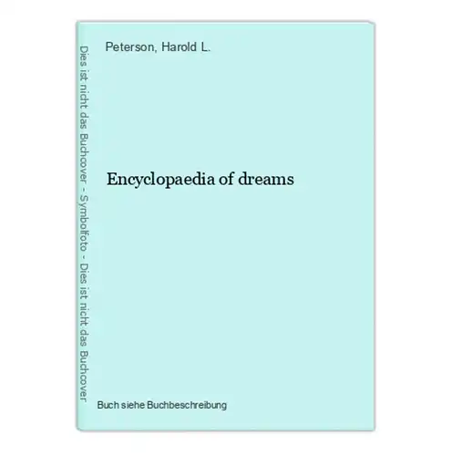 Encyclopaedia of dreams