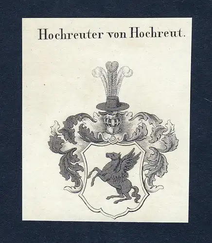 Hochreuter von Hochreut - Hochreuter Hochreut Höfer Wappen Adel coat of arms heraldry Heraldik