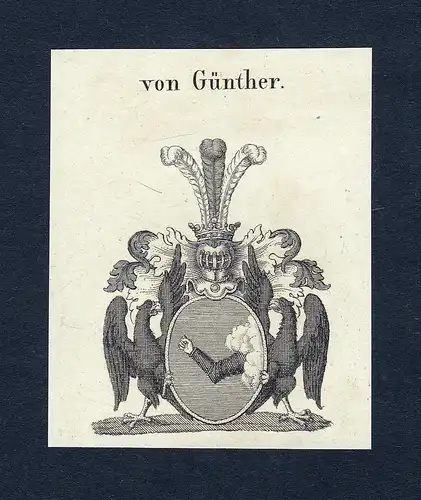 Von Günther - Gumbrich Gumbrecht Günther Wappen Adel coat of arms heraldry Heraldik