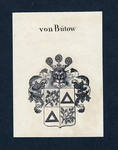 Von Bütow - Bütow Bytow Wappen Adel coat of arms heraldry Heraldik
