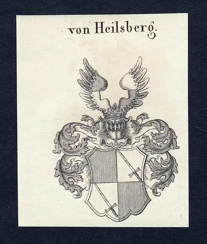 Von Heilsberg - Heinen Heilsberg Heims Wappen Adel coat of arms heraldry Heraldik