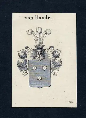 Von Handel - Handel Hammerl Wappen Adel coat of arms heraldry Heraldik