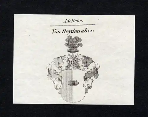 Von Heydenaber - Heydenaber Wappen Adel coat of arms heraldry Heraldik