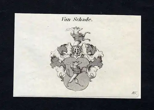 Von Schade - Schade Wappen Adel coat of arms heraldry Heraldik