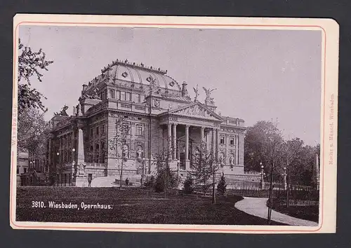 Opernhaus, Wiesbaden.