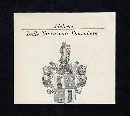 Dalla Torre von Thurnberg - Dalla Torre Thurnberg Wappen Adel coat of arms heraldry Heraldik