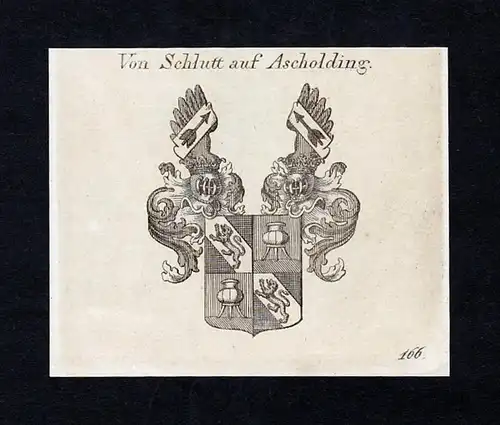 Von Schlutt auf Ascholding - Schlümbach Schlutt Ascholding Wappen Adel coat of arms heraldry Heraldik