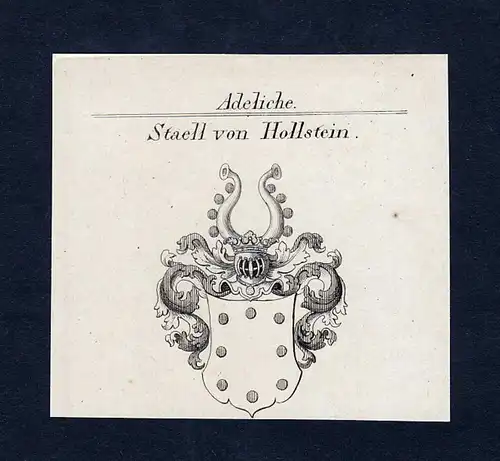 Staell von Hollstein - Staell Stael Hollstein Wappen Adel coat of arms heraldry Heraldik