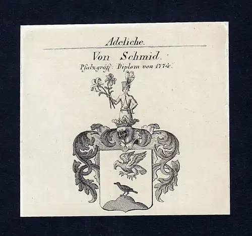 Von Schmid - Schmid Wappen Adel coat of arms heraldry Heraldik