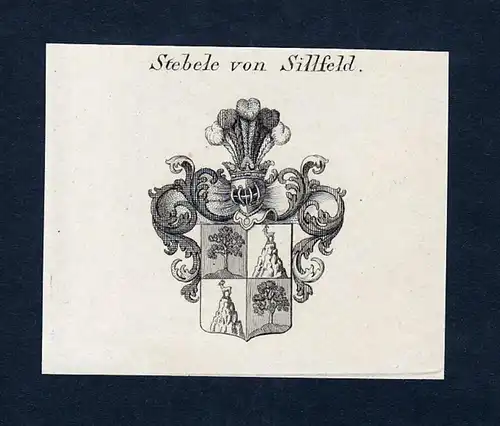 Stebele von Sillfeld - Staudt Stebele Sillfeld Wappen Adel coat of arms heraldry Heraldik