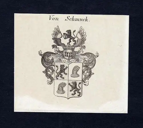 Von Schmuck - Schmuck Wappen Adel coat of arms heraldry Heraldik