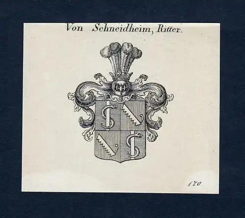 Von Schneidheim, Ritter - Schneidheim Wappen Adel coat of arms heraldry Heraldik
