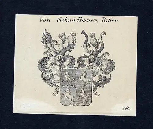 Von Schmidbauer, Ritter - Schmidbauer Wappen Adel coat of arms heraldry Heraldik