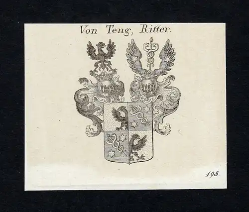 Von Teng, Ritter - Tein Teng Wappen Adel coat of arms heraldry Heraldik
