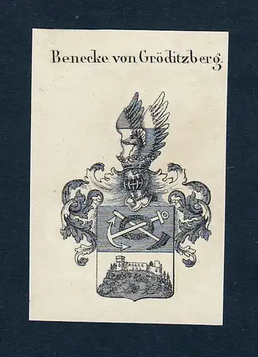 Benecke von Görditzberg - Benecke Görditzberg Wilhelm Wappen Adel coat of arms heraldry Heraldik