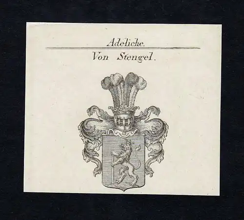Von Stengel - Stengel Stephan Wappen Adel coat of arms heraldry Heraldik