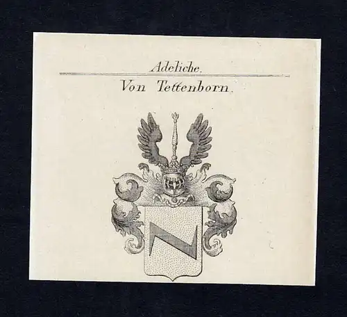 Von Tettenborn - Tettenborn Wappen Adel coat of arms heraldry Heraldik