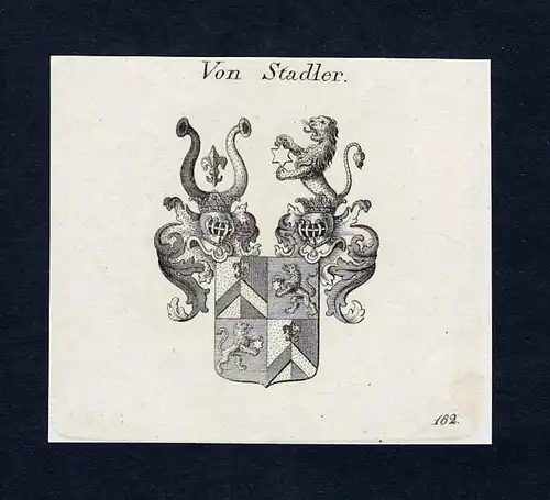 Von Stadler - Stack Stadler Wappen Adel coat of arms heraldry Heraldik
