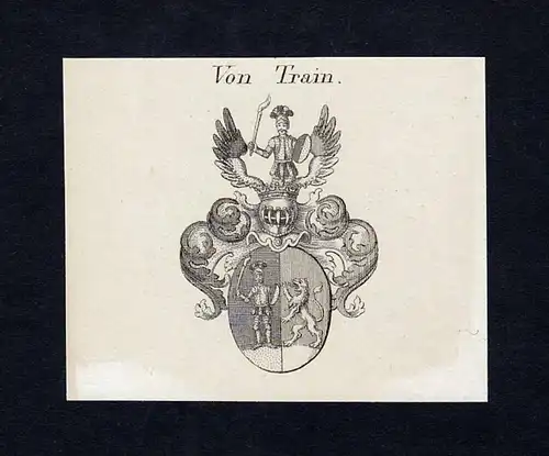 Von Train - Train Niederbayern Wappen Adel coat of arms heraldry Heraldik