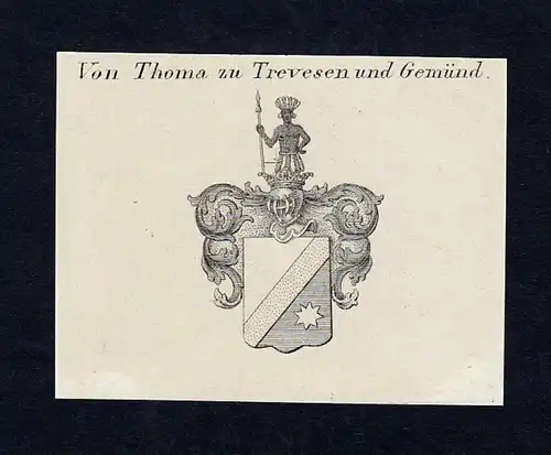 Von Thoma zu Trevesen und Gemünd - Tyroff Thoma Trevesen Gemünd Wappen Adel coat of arms heraldry Heraldik