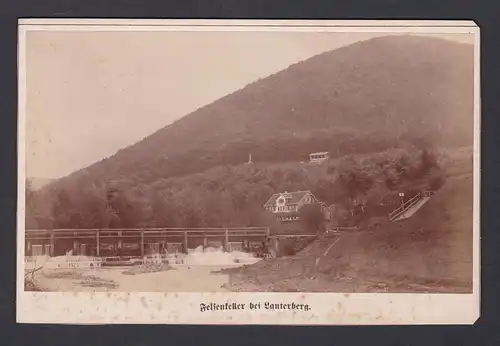 Felsenkeller bei Lauterberg.