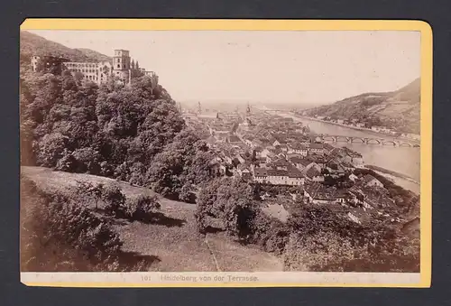 Heidelberg von der Terrasse.