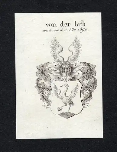 Von der Lith - Lith Wappen Adel coat of arms heraldry Heraldik