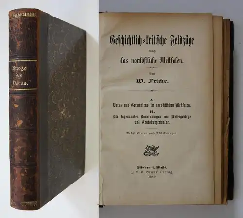 Geschichtlich- kritische Feldzüge durch das nordöstliche Westfalen. A. Varus und Germanicus im nordöstlichen W