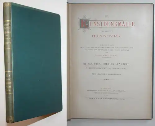 Die Kunstdenkmäler der Provinz Hannover. III. Regierungsbezirk Lüneburg. 1. Kreise Burgdorf und Fallingbostel.
