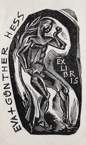 Exlibris für Eva und Günther Hess / Erotik erotic